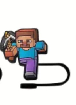 Minecraft straw topper