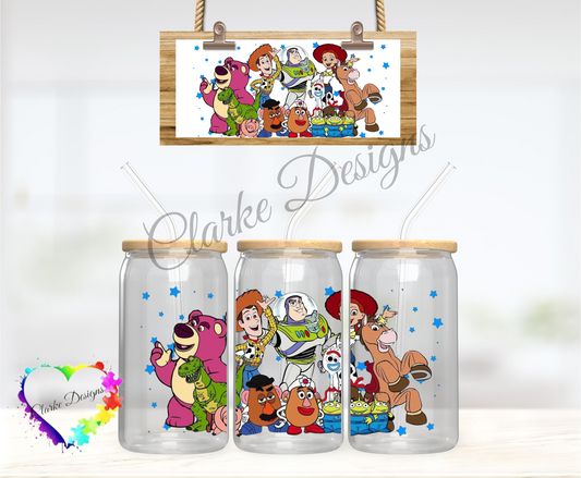 Toy Story - 16oz Libbey UV DTF Wrap
