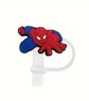 Spidey straw topper