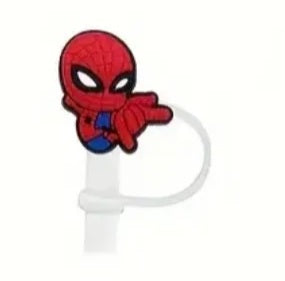Spidey straw topper