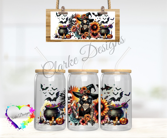 Witch 2 - 16oz Libbey UV DTF Wrap