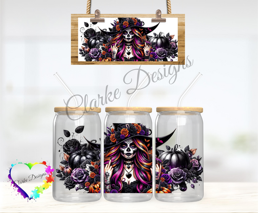 Witch 3 - 16oz Libbey UV DTF Wrap