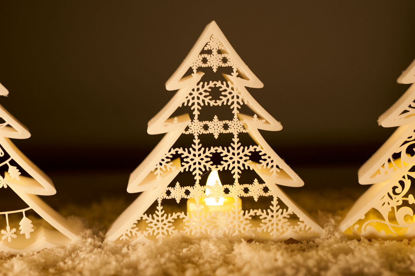 Tealight Christmas Trees