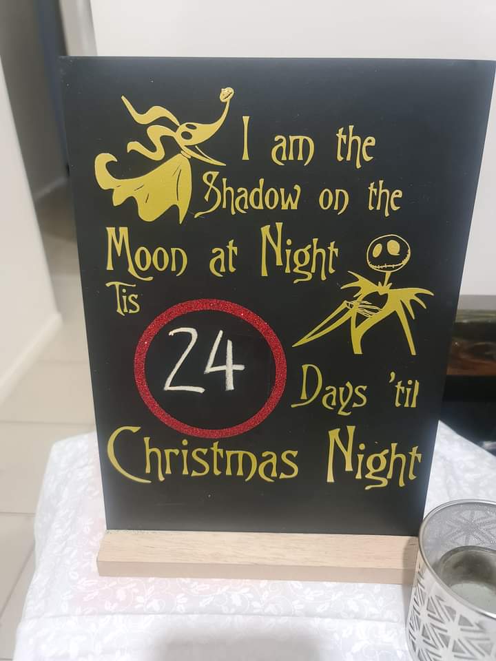 Christmas Countdown blackboards