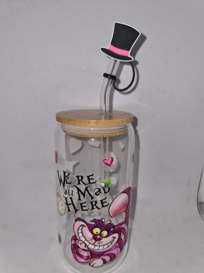Mad Hatter Straw Topper