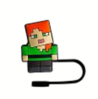 Minecraft straw topper