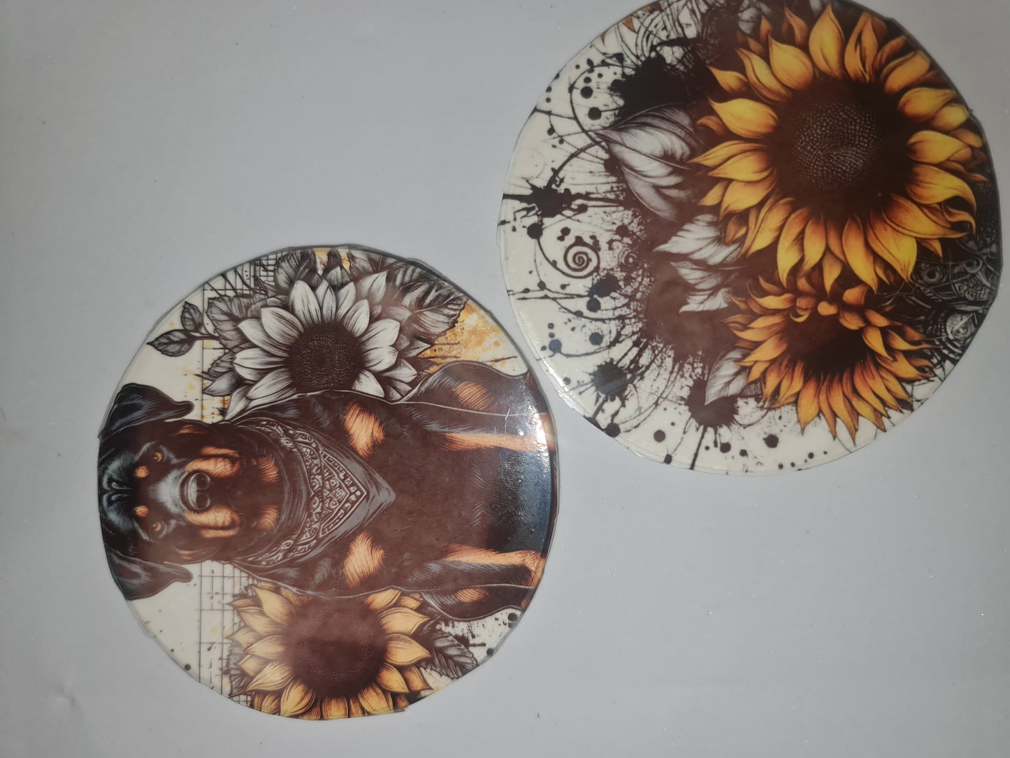 Ceramic coasters