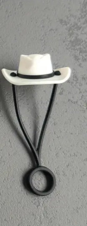 Cowboy hat straw topper
