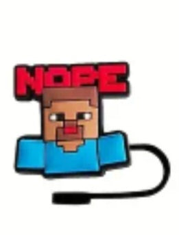 Minecraft straw topper