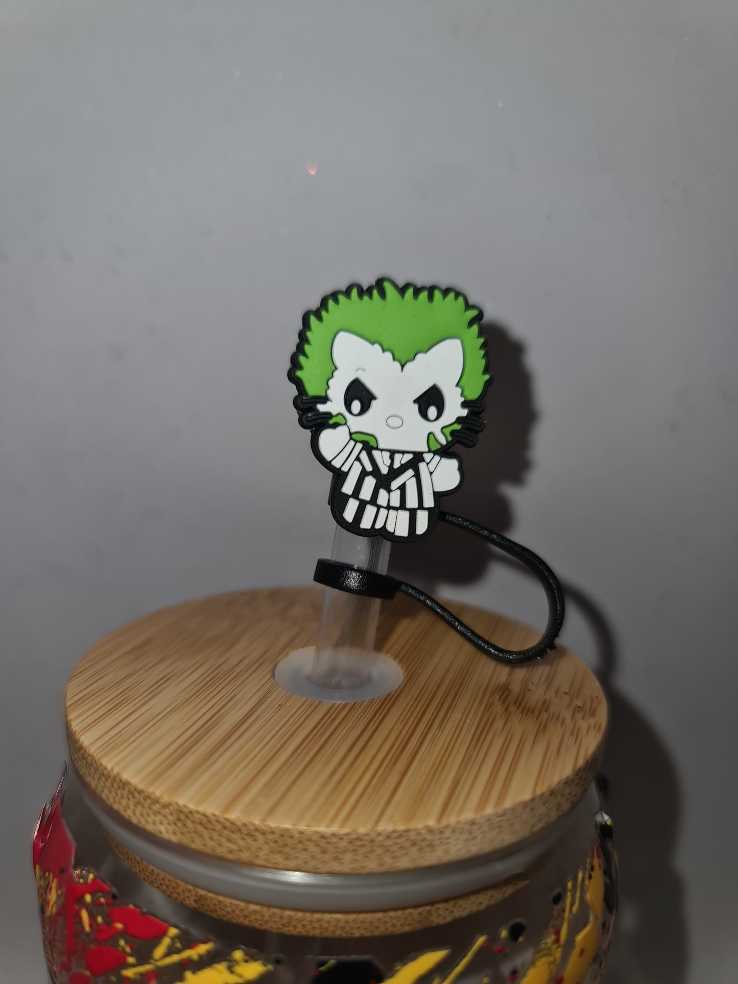 Halloween straw topper