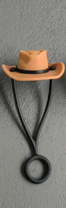 Cowboy hat straw topper