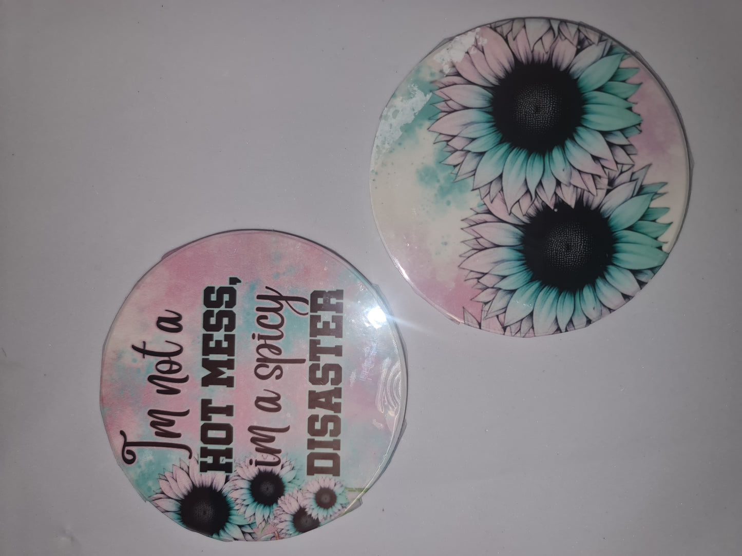Ceramic coasters