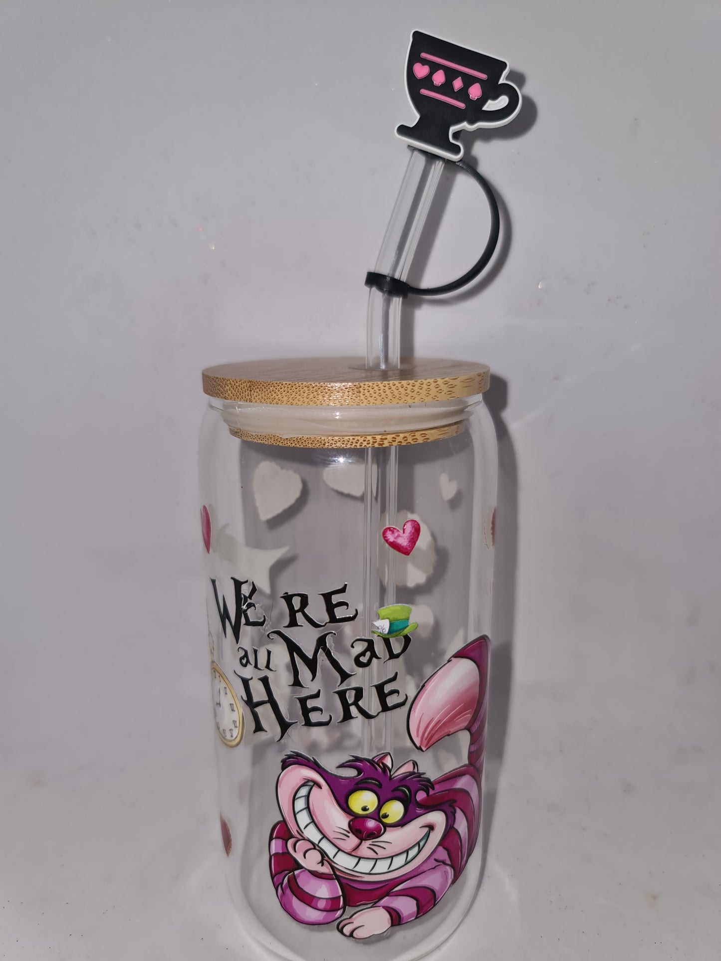 Mad Hatter Straw Topper