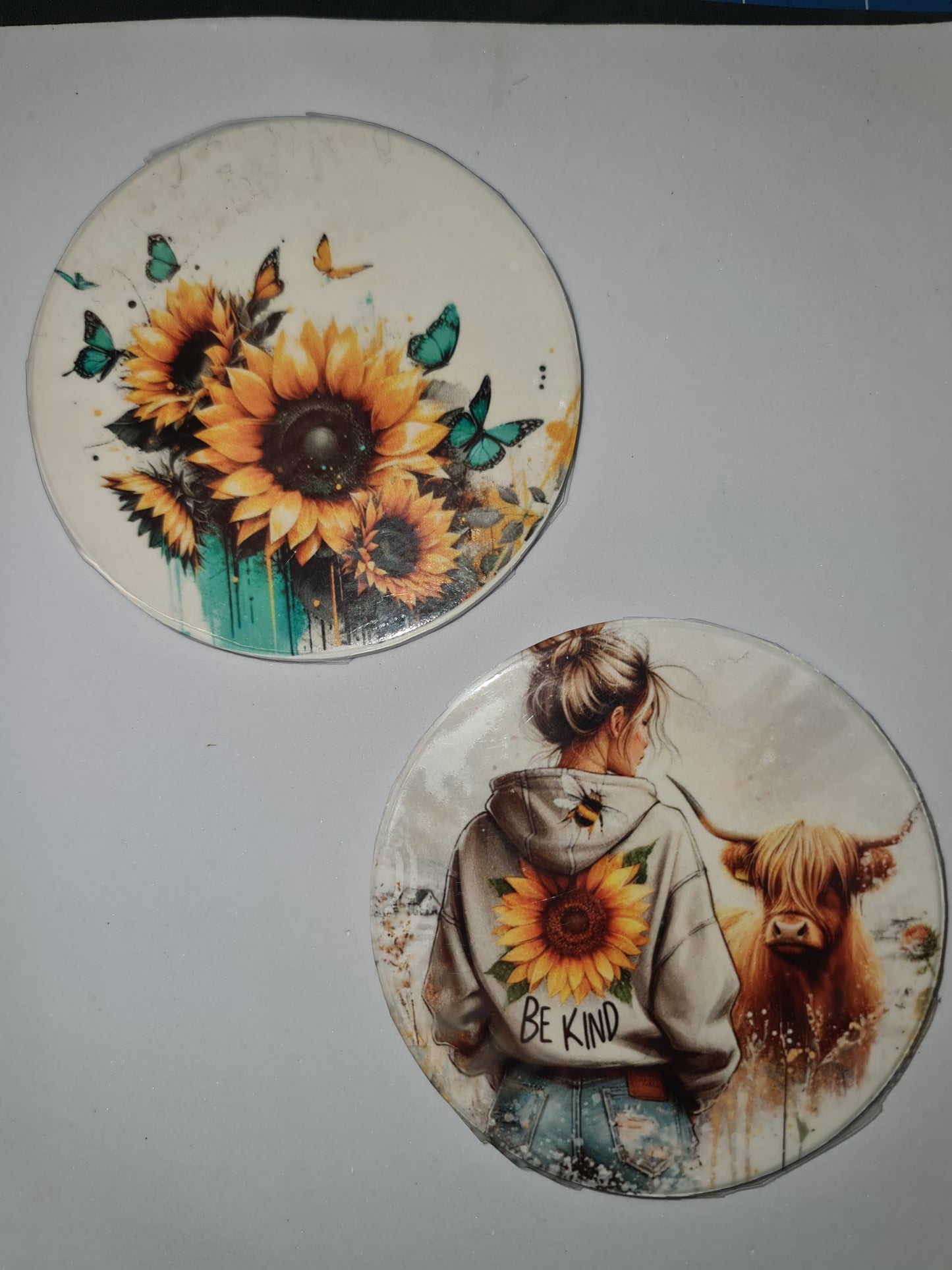 Ceramic coasters