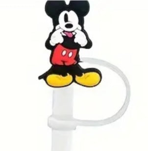 Mouse straw topper