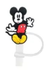 Mouse straw topper