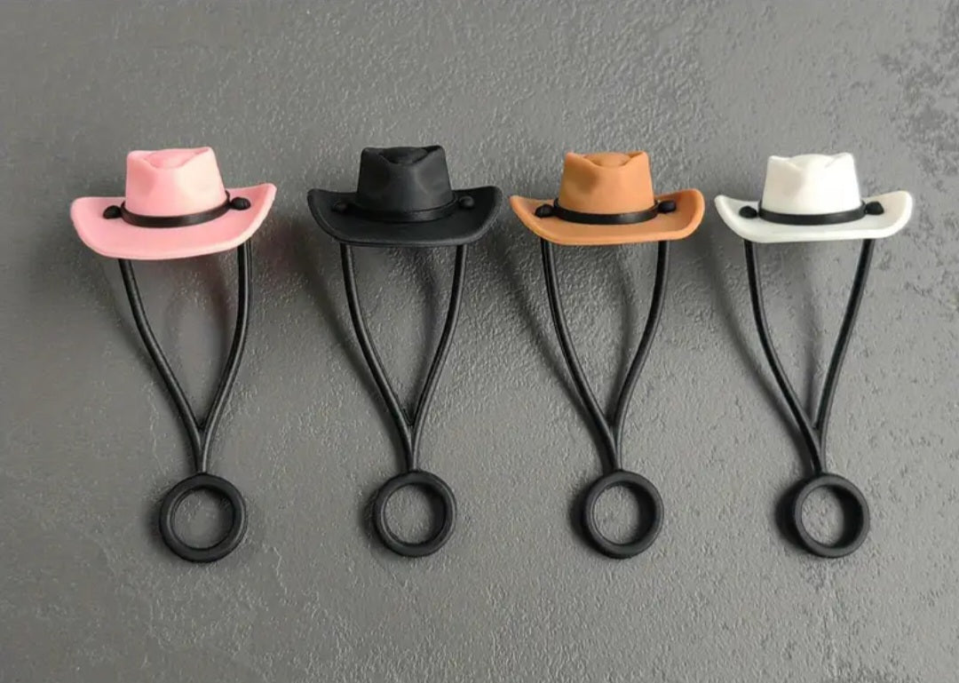 Cowboy hat straw topper