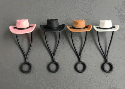 Cowboy hat straw topper